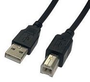 USB CABLE, 2.0 TYPE A PLUG-B PLUG, 5M