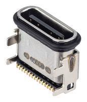 USB CONN, 2.0 TYPE C, RCPT, 16POS, SMT