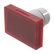 LENS, RECTANGULAR, RED