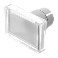 LENS, PLASTIC, RECTANGULAR, TRANSPARENT