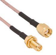 RF CABLE, SMA RP PLUG-BHD JACK, 3.3FT