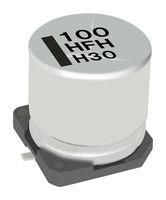 CAP, 100UF, 50V, ALU ELEC, SMD