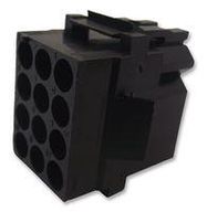 HOUSING, RECEPTACLE, 12 WAY, POLYAMIDE