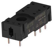 RELAY SOCKET, 8 PIN, 250VAC, THT