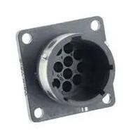 INDUSTRIAL CIRCULAR, RCPT, 12POS, FLANGE