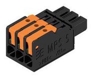 TERMINAL BLOCK, PLUGGABLE, 3POS, 14AWG