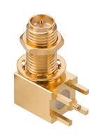 RF COAXIAL, SMA-RP R/A JACK, 50 OHM, PCB