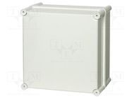 Enclosure: multipurpose; X: 278mm; Y: 278mm; Z: 130mm; SOLID; grey FIBOX