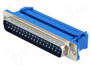 Connector: D-Sub; PIN: 37; plug; male; for ribbon cable; IDC; 1.27mm CONNFLY