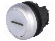 Switch: push-button; 22mm; Stabl.pos: 1; white; M22-FLED,M22-LED EATON ELECTRIC