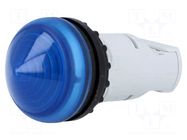 Control lamp; 22mm; RMQ-Titan; Ø22.5mm; IP67; blue; Kind: conical EATON ELECTRIC