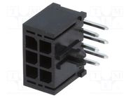 Connector: wire-board; socket; male; MF30; 3mm; PIN: 6; THT; PCB snap AMPHENOL COMMUNICATIONS SOLUTIONS