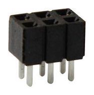 SOCKET, 2.54MM, 2X3WAY