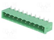 Pluggable terminal block; 5.08mm; ways: 10; angled 90°; socket PHOENIX CONTACT