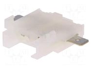 Fuse holder; 19mm; 21A; Leads: connectors; Contacts: copper alloy MTA