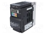 Vector inverter; Max motor power: 0.4/0.55kW; 200÷240VAC; IN: 10 