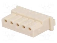 Connector: wire-board; plug; female; PIN: 5; Mini-SPOX; for cable MOLEX