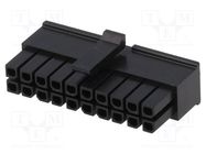 Connector: wire-board; plug; female; Micro-Fit 3.0; 3mm; PIN: 20 