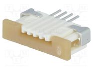 Connector: FFC/FPC; horizontal; PIN: 4; bottom contacts,ZIF; SMT MOLEX