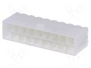 Connector: wire-board; socket; male; PIN: 18; N42G; 600V; straight NINIGI