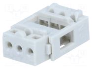 Connector: IDC; plug; female; PIN: 3; IDC; THT; 2.54mm; 1x3; 2.54mm TOMIC