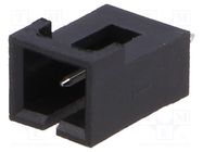 Connector: wire-board; socket; male; 2.54mm; PIN: 2; THT; 2.5A; 250V NINIGI