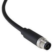 SENSOR CORD, 4P M12 PLUG-FREE END, 3.3FT