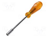 Screwdriver; 6-angles socket; HD Classic; Blade length: 130mm C.K