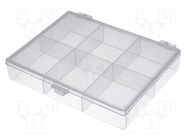 Container: collective; with partitions; polypropylene NEWBRAND