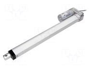 Motor: linear actuator; 12VDC; 10A; 20: 1; Ioper: 500mA; 304.8mm POLOLU