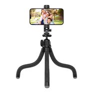 Octopus flexible tripod APEXEL APL-JJ025 with GoPro adapter (black), APEXEL