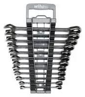 RING RATCHET OPEN-END SPANNER SET, 13PC