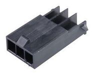 CONN HOUSING, PLUG, 3POS, 1ROW, 4.2MM