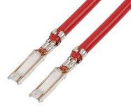 MIZU-P25 F-F 225MM 20 AWG LEAD UL RD Sn 36AJ2959