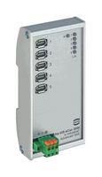 ETHERNET SWITCH, INDUS, RJ45X5, DIN RAIL