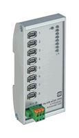 ETHERNET SWITCH, INDUS, RJ45X8, DIN RAIL