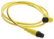 SENSOR CORD, M12 RA 4P PLUG-PLUG, 1M