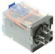 POWER RELAY, DPDT, 10A, 24VDC, SOCKET