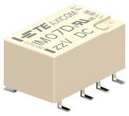 POWER RELAY, DPDT, 24VDC, 5A, SMD