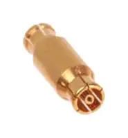 RF ADAPTER, SMPM JACK-JACK, 50 OHM