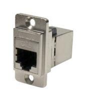 ADAPTER, RJ45 8P JACK-JACK, CAT6