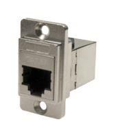 ADAPTER, RJ45 8P JACK-JACK, CAT6A