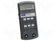 Meter: frequency; LCD; 8,5 digit; 50Ω,1MΩ/20pF; 20h AIM-TTI