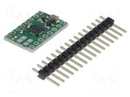 DC-motor driver; DRV8833; 50kHz; PWM; 1.2A; Uin mot: 2.7÷10.8V POLOLU