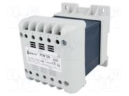 Transformer: mains; 120VA; 230VAC; 110V; Leads: terminal block BREVE TUFVASSONS