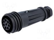 Connector: circular; plug; female; PIN: 7; 32A; 430V; Buccaneer 900 BULGIN