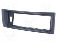 Radio frame; Renault; 1 DIN; anthracite ACV