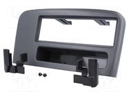 Radio frame; Volvo; 1 DIN; black ACV