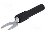 Adapter; black; 60VDC; 36A; 51mm; Insulation: polyamide; 30VAC AXIOMET