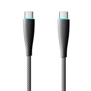 Cable USB-C to USB-C Toocki TXCTT1- BMH01-B, 1m, PD FC 100W (black), Toocki